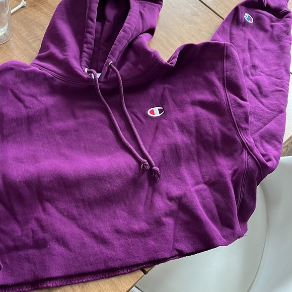 Champion Cropped Hoodie - Picture 3 of 4
